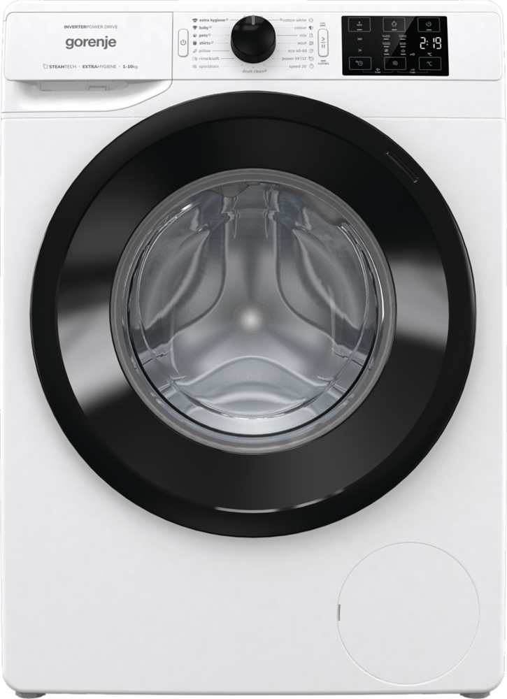 Gorenje WNEI14BS fehér, elöltöltős, max.1400ford., 10 kg, mosógép