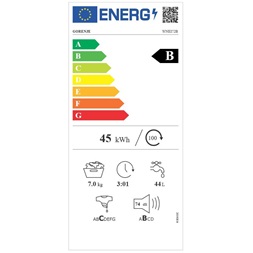 Gorenje WNEI72B 7 kg elöltöltős mosógép (Újszerű)