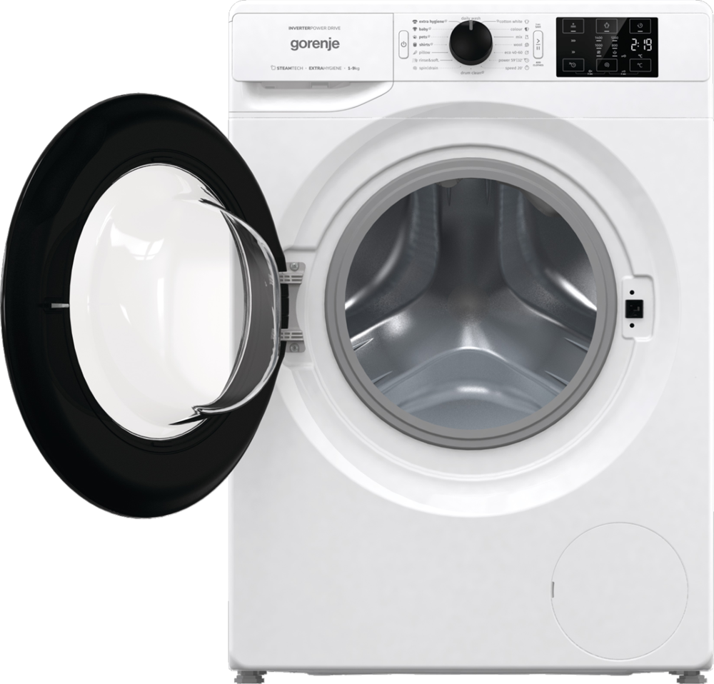 Gorenje WNEI94BS fehér, elöltöltős, max.1400ford., 9 kg, mosógép