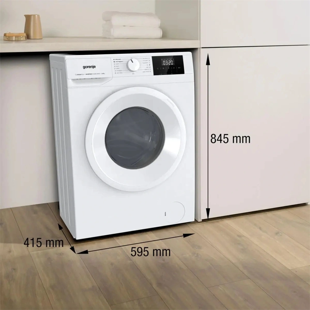 Gorenje WNGPI62SAS fehér, elöltöltős, 6 kg, mosógép