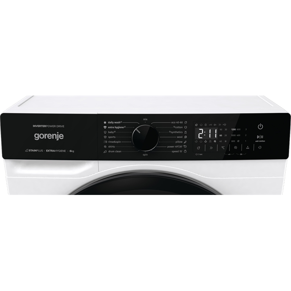 Gorenje WNHA62SASEU keskeny 6 kg elöltöltős mosógép