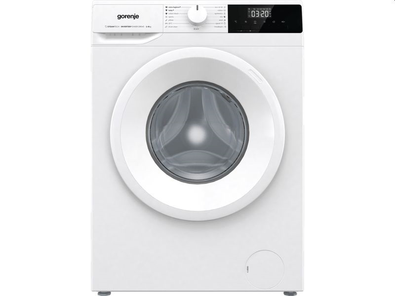 Gorenje WNHPI62SCS fehér, elöltöltős, keskeny, max.1200ford., 6 kg, mosógép