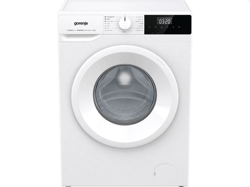 Gorenje WNHPI62SCS fehér, elöltöltős, keskeny, max.1200ford., 6 kg, mosógép