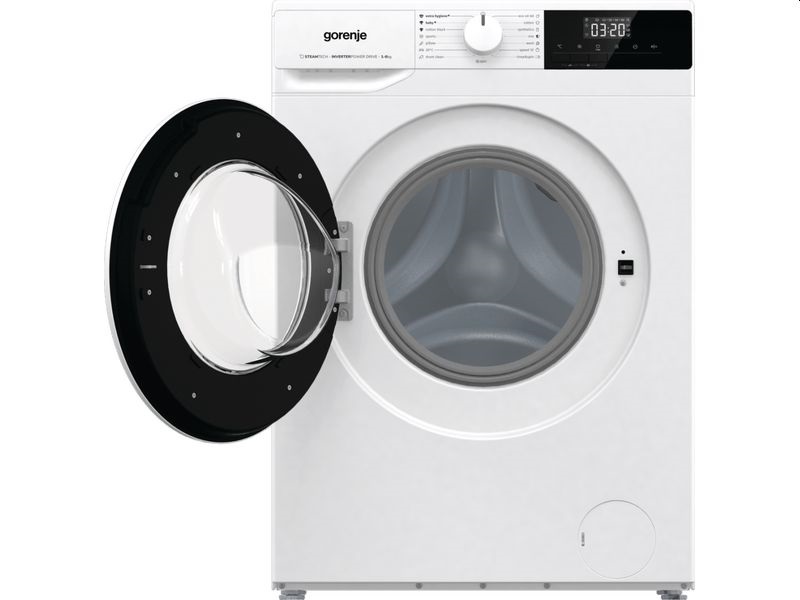 Gorenje WNHPI62SCS fehér, elöltöltős, keskeny, max.1200ford., 6 kg, mosógép