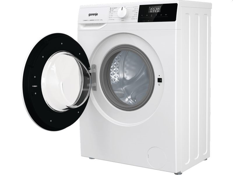 Gorenje WNHPI72SCS fehér, elöltöltős, keskeny, max.1200ford., 7 kg, mosógép