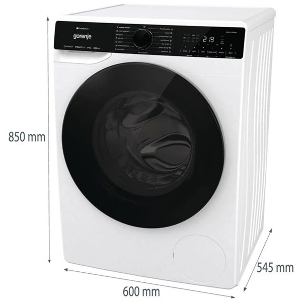 Gorenje WPNA84A2TSWIFI fehér, elöltöltős, max.1400ford., 8kg, mosógép