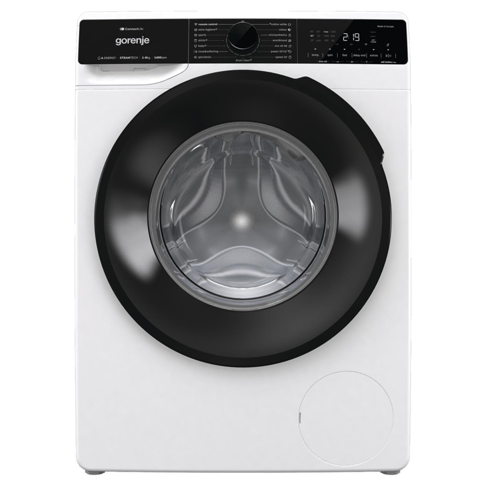 Gorenje WPNA84APWIFI fehér, elöltöltős, max.1400ford., 8 kg, mosógép