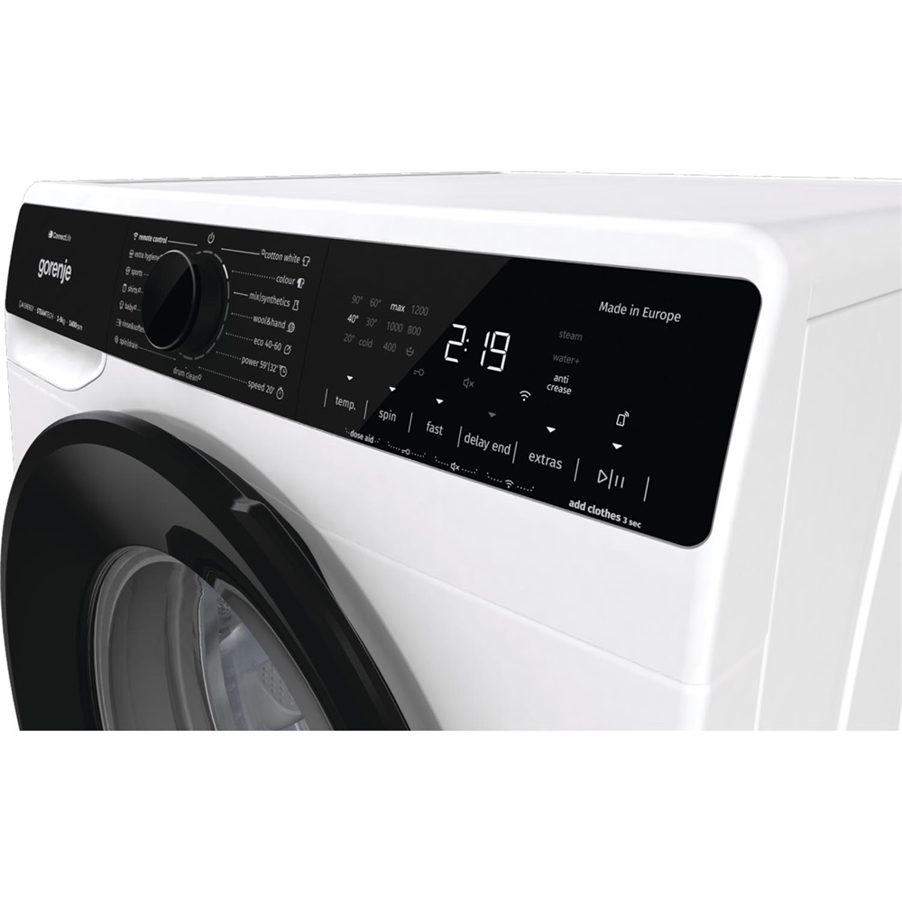 Gorenje WPNA94APWIFI fehér, elöltöltős, max.1400ford., 9 kg, mosógép