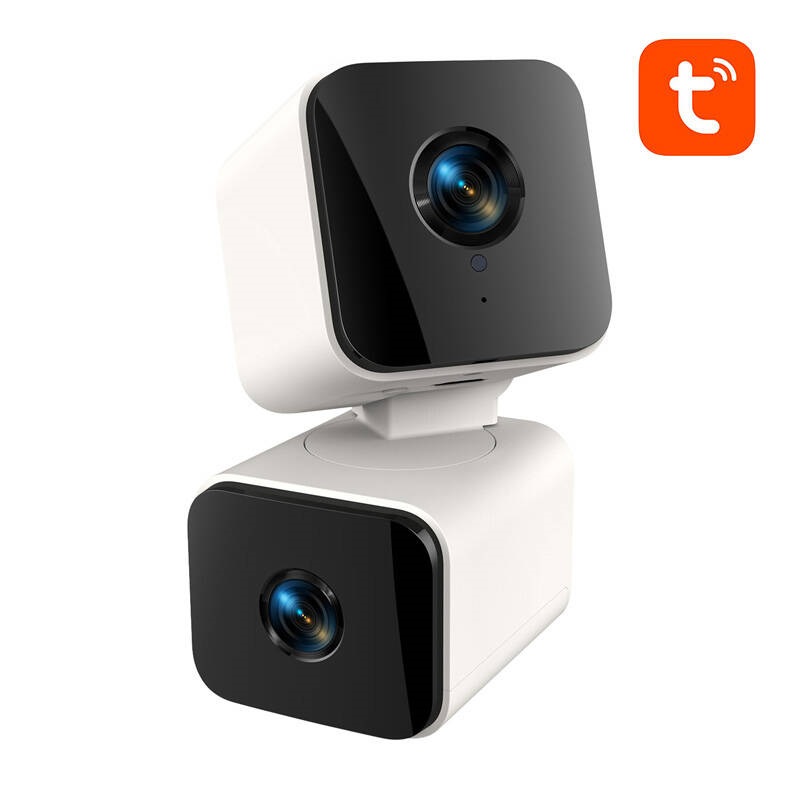 Gosund PC12 intelligens TUYA alkalmazáshoz kettős WiFi kamera