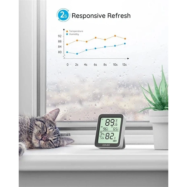 Govee GOVH5075 Bluetooth hőmérő higrométer kijelzővel