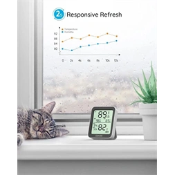 Govee GOVH5075 Bluetooth hőmérő higrométer kijelzővel