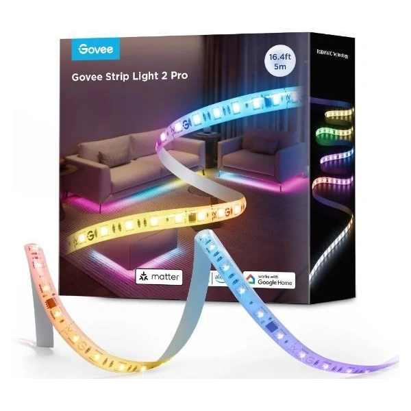 Govee GOVH61F5 Strip Light 2 Pro 5m WiFi/Bluetooth neon szalag