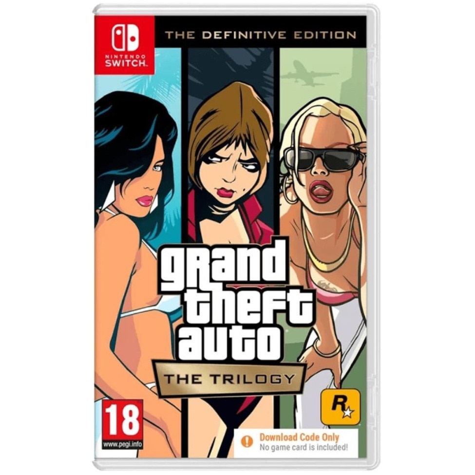 Grand Theft Auto: The Trilogy – The Definitive Edition Nintendo Switch játékszoftver