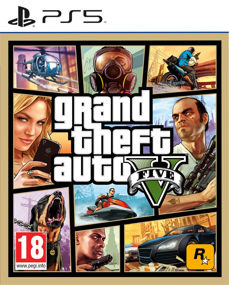 Grand Theft Auto V PS5 játékszoftver