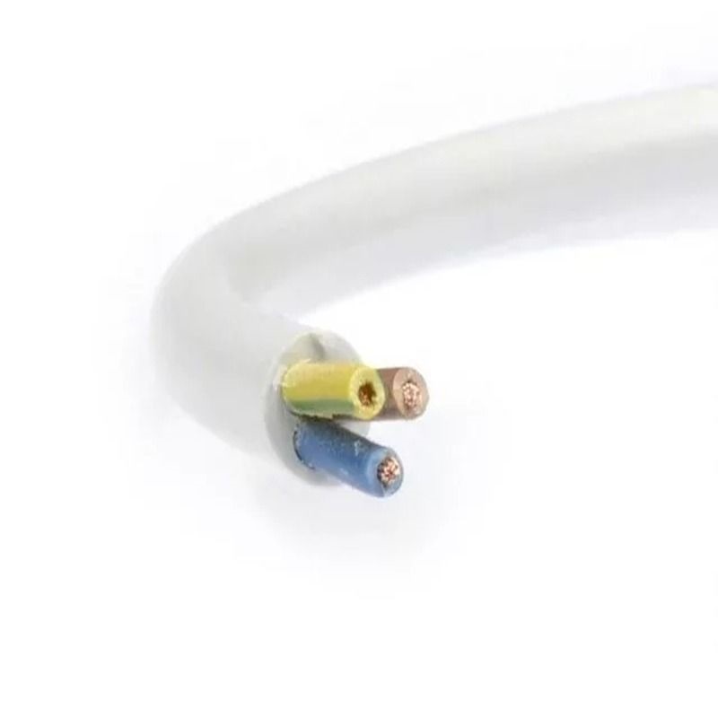 H05VV-F 3x2,5 mm2 fm Mtk fehér sodrott kábel