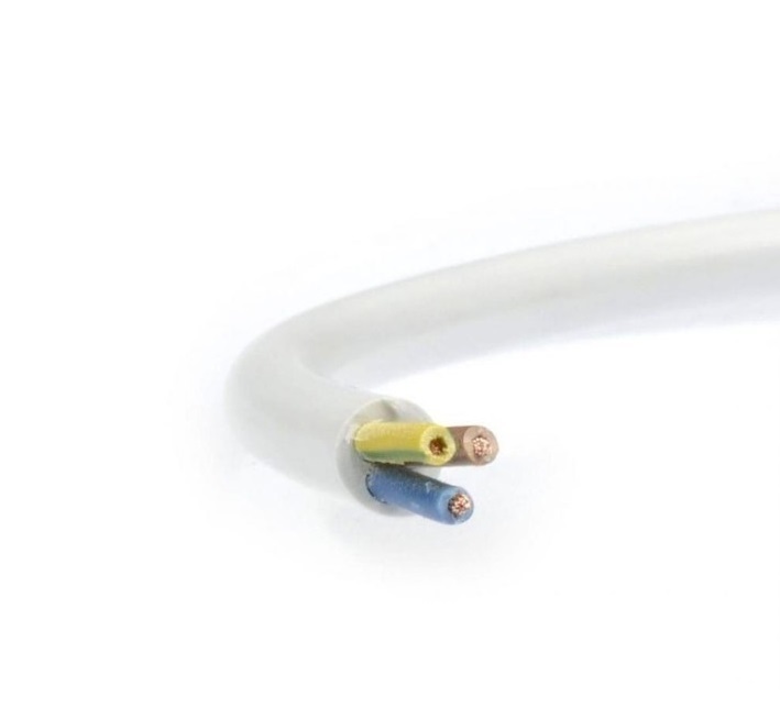 H05VV-F 3x4 mm2 100m Mtk fehér sodrott kábel