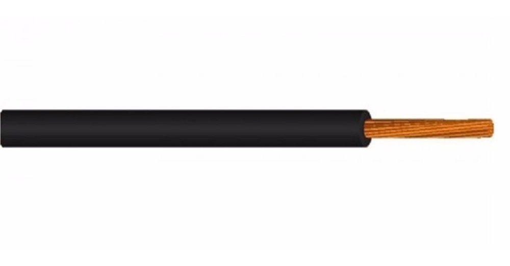 H07V-K 1x10 mm2 100m Mkh fekete sodrott vezeték