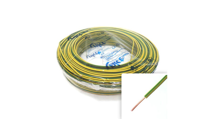 H07V-U 1x1,5 mm2 100m MCu z/s vezeték