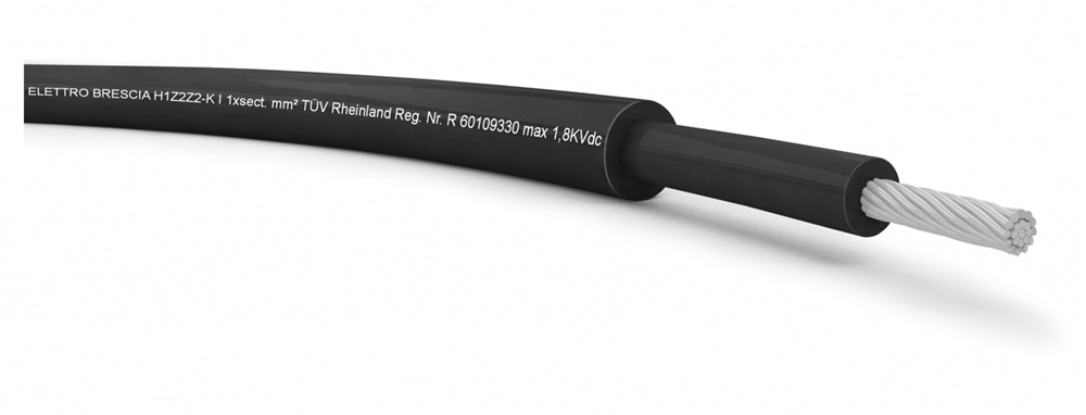 H1Z2Z2-K (500m/db) 1x6mm2 piros szolár kábel