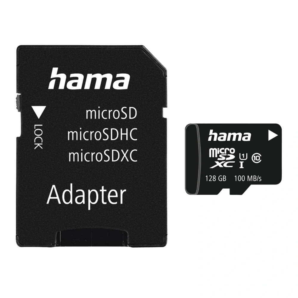 HAMA 00124158 MSDXC 128GB C10 UI V10 80MB/S SD micro memóriakártya