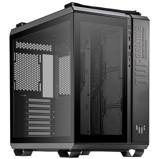 HÁZ Asus TUF Gaming GT502 - midi számítógépház - Fekete