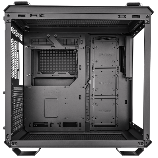 HÁZ Asus TUF Gaming GT502 - midi számítógépház - Fekete