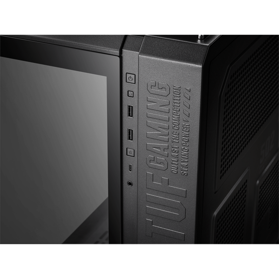 HÁZ Asus TUF Gaming GT502 - midi számítógépház - Fekete