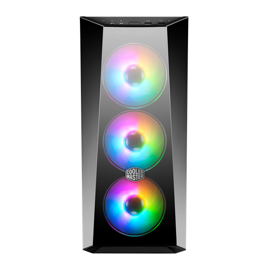 HÁZ Cooler Master Midi - MasterBox Lite 5 ARGB With controller - MCW-L5S3-KGNN-05