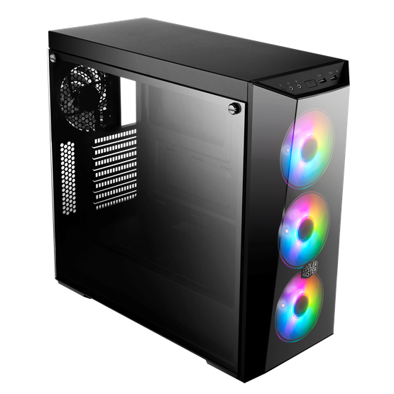 HÁZ Cooler Master Midi - MasterBox Lite 5 ARGB With controller - MCW-L5S3-KGNN-05