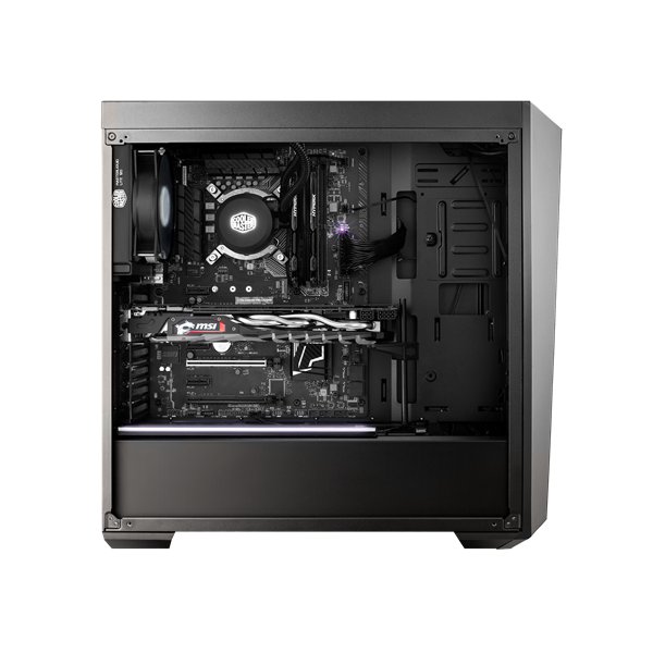 HÁZ Cooler Master Midi - MasterBox Lite 5 ARGB With controller - MCW-L5S3-KGNN-05