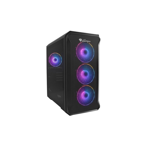 Genesis NPC-1559 Irid 503 ARGB Micro Tower PC ház - fekete