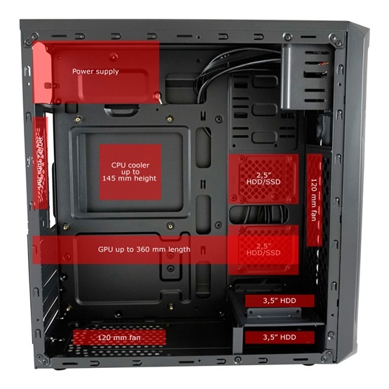 HÁZ LC Power Midi - LC-7039B-ON