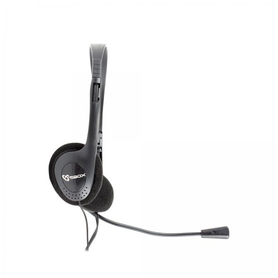 SBOX HS-201 Mikrofonos fejhallgató