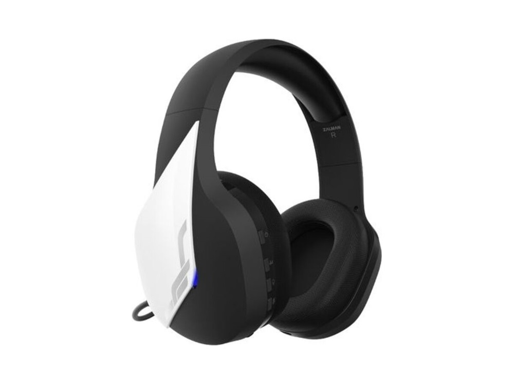 Zalman ZM-HPS700W fehér vezeték nélküli gamer headset