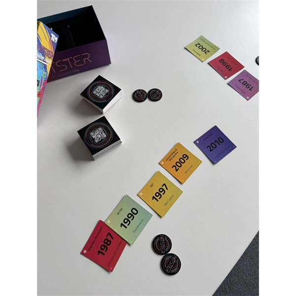 HITSTER magyar kiadás zenés partijáték