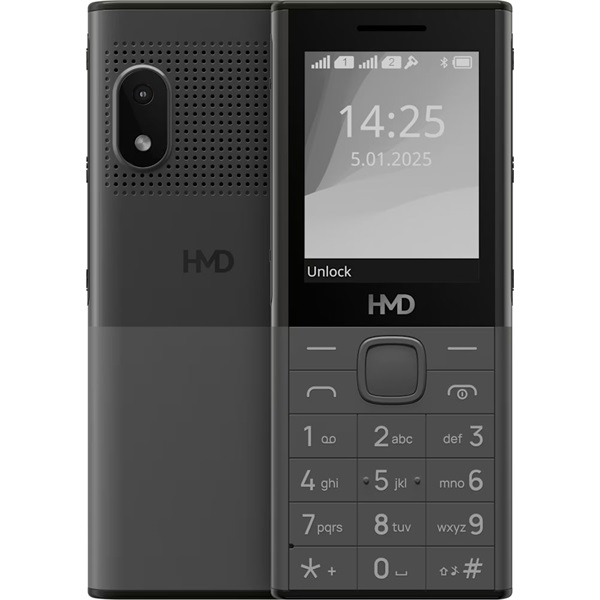 HMD 150 MUSIC TA-1703 2,4" DualSIM sötétszürke mobiltelefon (Újszerű)