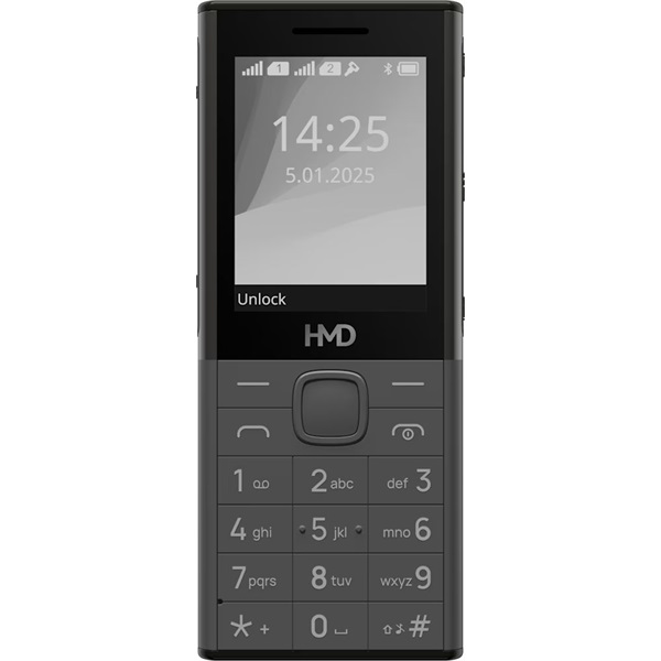 HMD 150 MUSIC TA-1703 2,4" DualSIM sötétszürke mobiltelefon (Újszerű)