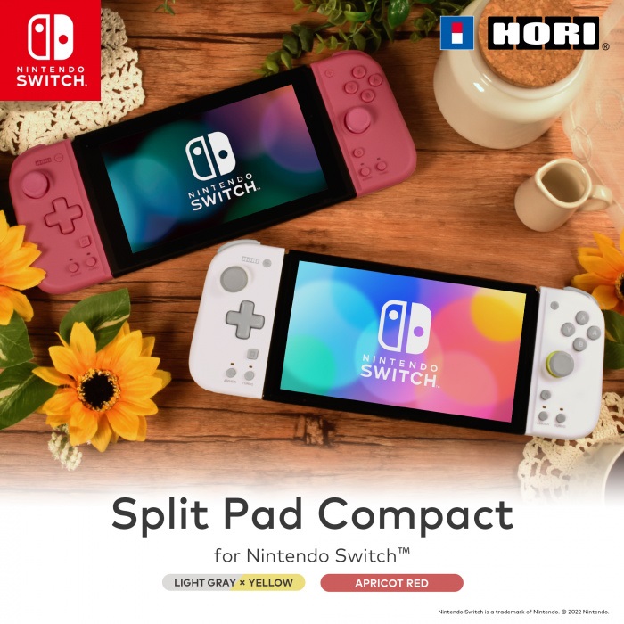 Hori NSP2806 Split Pad Compact Nintendo Switch piros-barack D-Pad kontroller