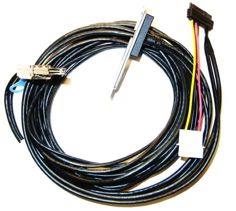 HPE 876804-B21 StoreEver 4m Mini SAS (SFF-8088) LTO Drive Cable for 1U Rack Mount Kit