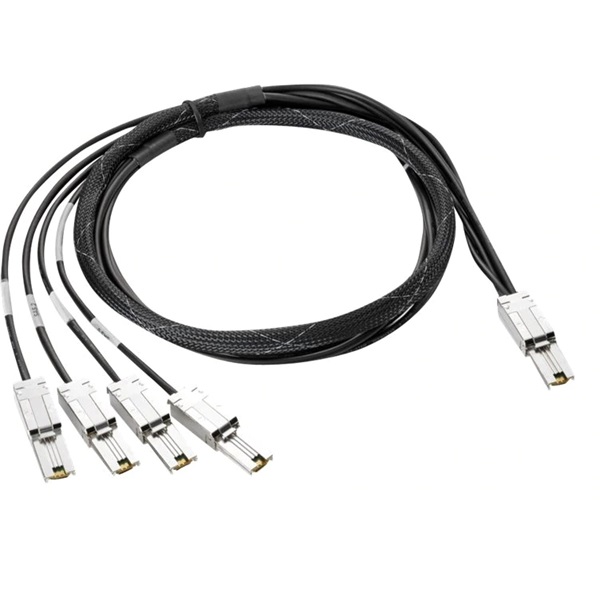 HPE AN976A StoreEver 4m External Mini-SAS to 4x1 Mini-SAS Cable