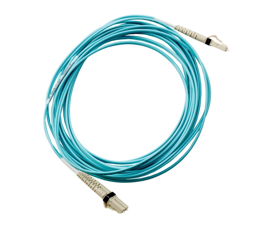 HPE AJ837A LC to LC Multi-mode OM3 2-Fiber 15.0m 1-Pack Fiber Optic Cable