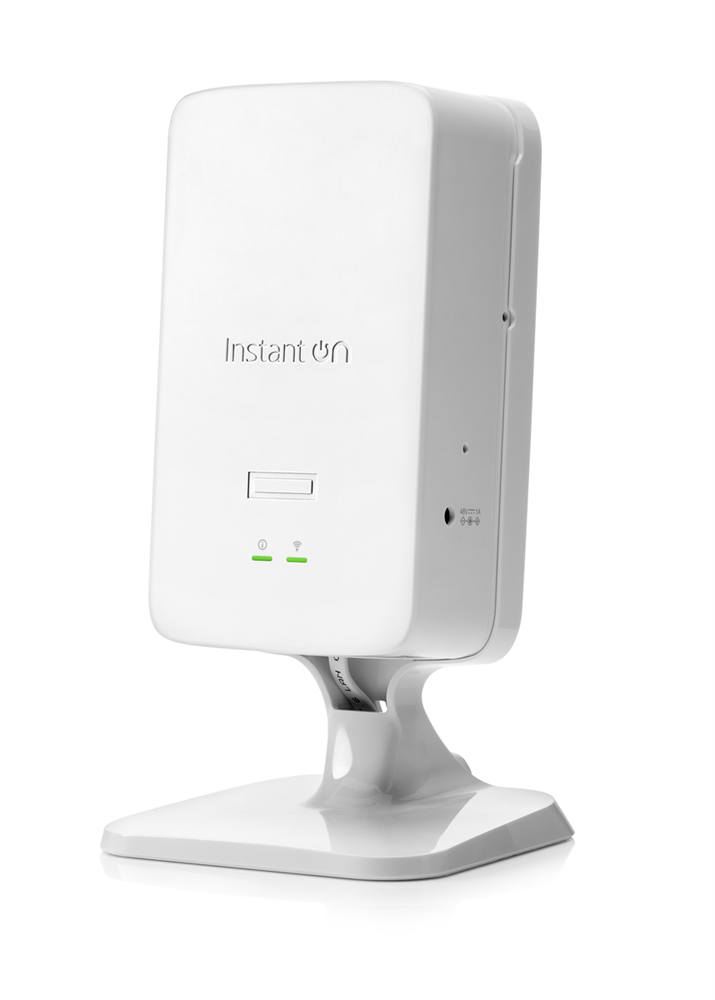HPE Networking Instant On S0J33A AP22D (EU) 802.11ax Wi-Fi 6 Indoor AP with DC Power Adapter and Cord (EU) Bundle