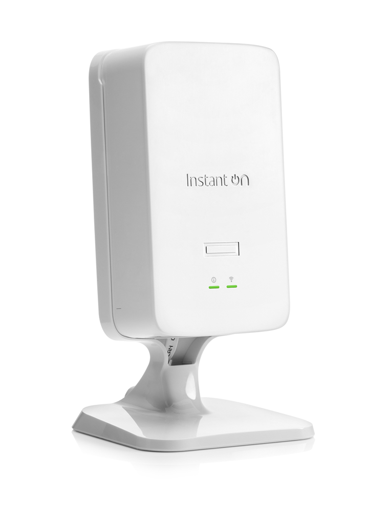 HPE Networking Instant On S0J33A AP22D (EU) 802.11ax Wi-Fi 6 Indoor AP with DC Power Adapter and Cord (EU) Bundle