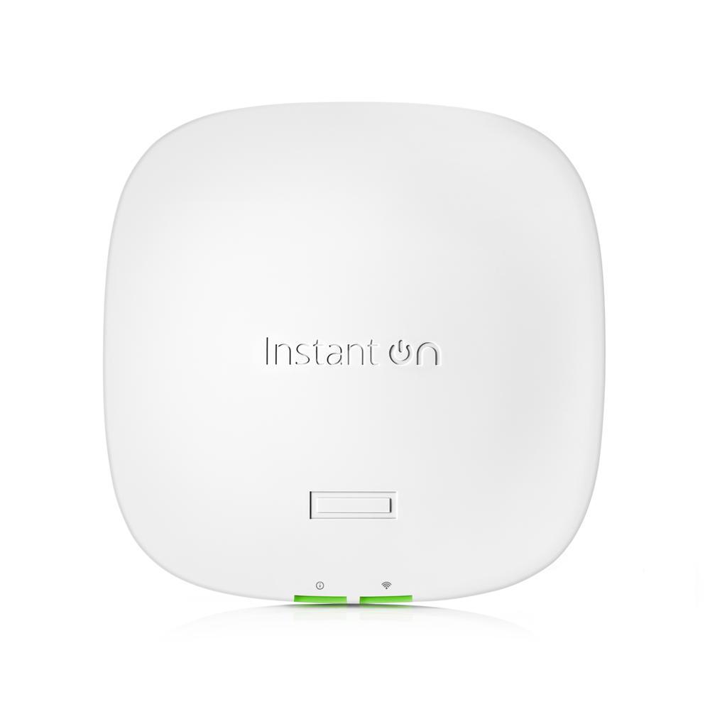 HPE Networking Instant On S1T14A AP21 (EU) 802.11ax Wi-Fi 6 2x2 Dual-Band Indoor Access Point with DC Power Adapter