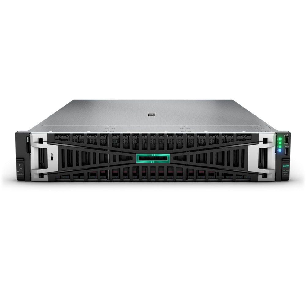 HPE P52564-421 ProLiant DL380 Gen11 5415+ 2.9GHz 8-core 1P 32GB-R MR408i-o NC 8SFF 1000W PS Server