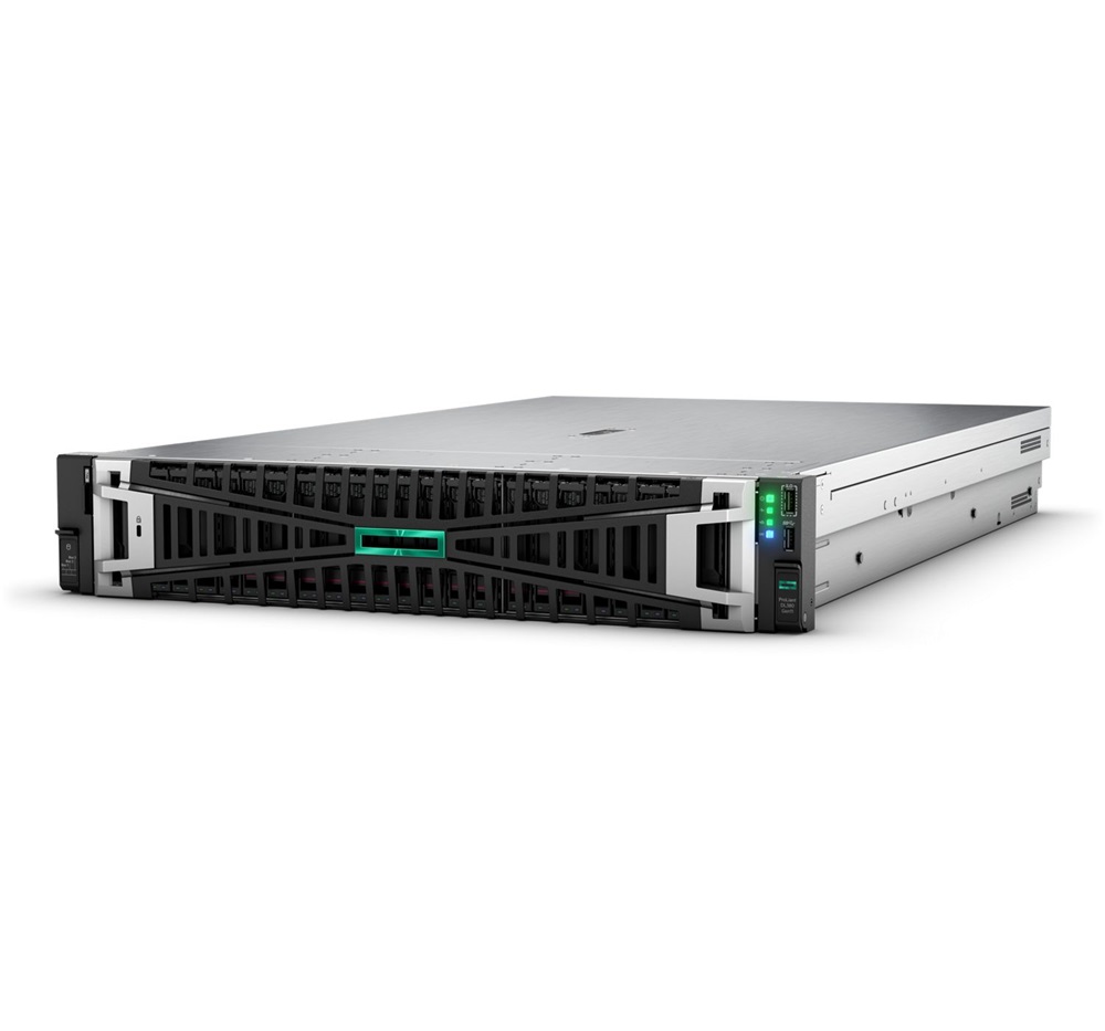 HPE P52564-421 ProLiant DL380 Gen11 5415+ 2.9GHz 8-core 1P 32GB-R MR408i-o NC 8SFF 1000W PS Server