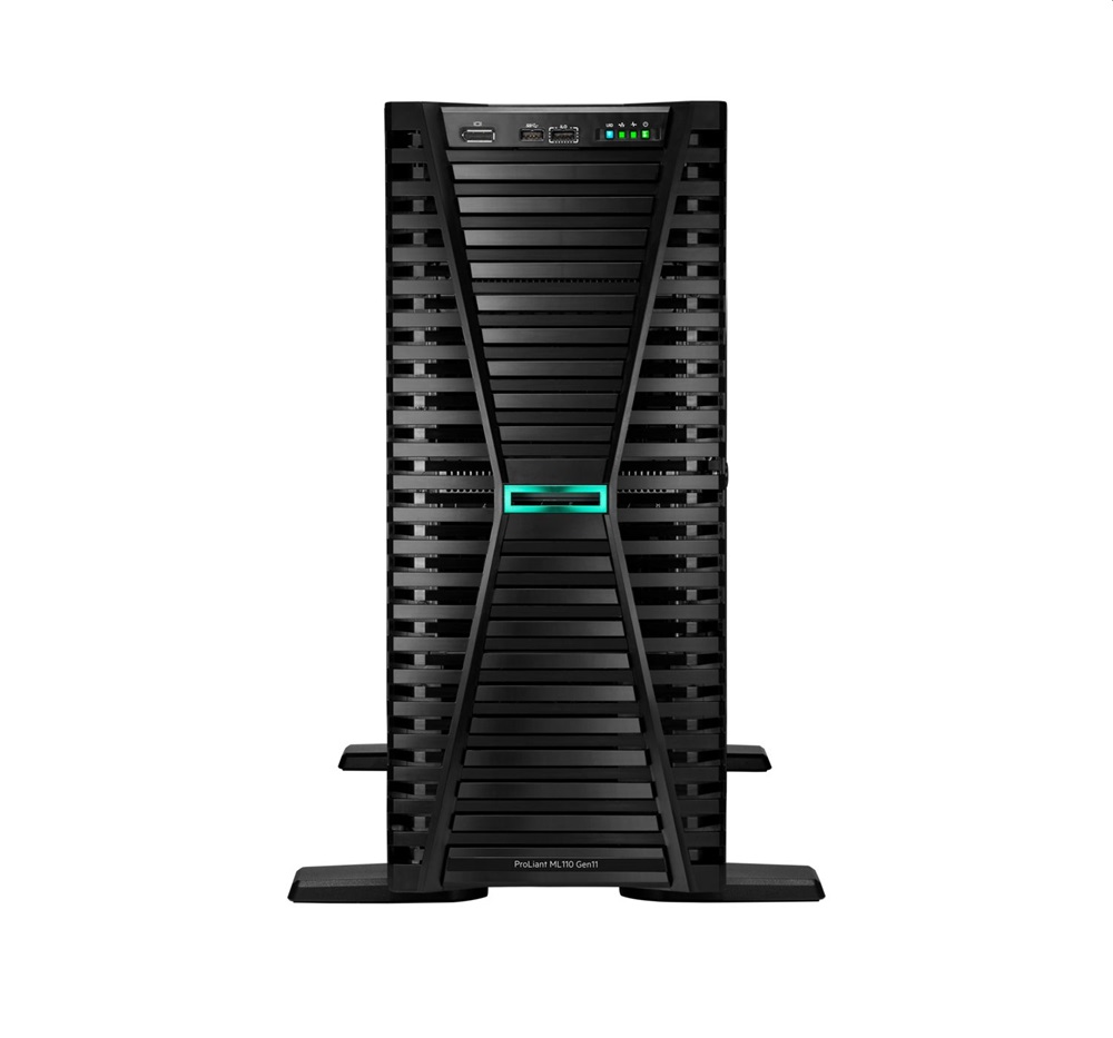 HPE P55638-421 ProLiant ML110 Gen11 3408U 1.8GHz 8-core 1P 16GB-R VROC 4LFF 4TB 1000W RPS Server