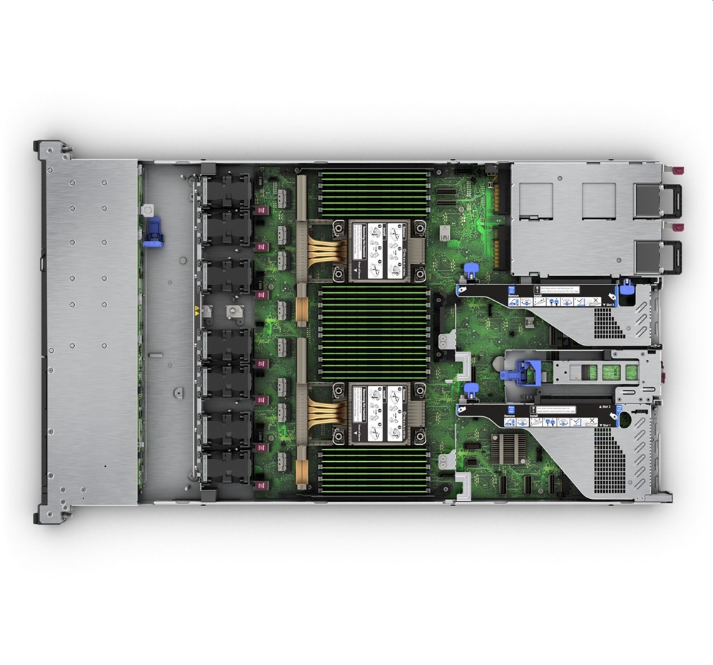 HPE P70542-421 ProLiant DL360 Gen11 4514Y 2.0GHz 16-core 1P 32GB-R MR408i-o NC 8SFF 1000W PS Server