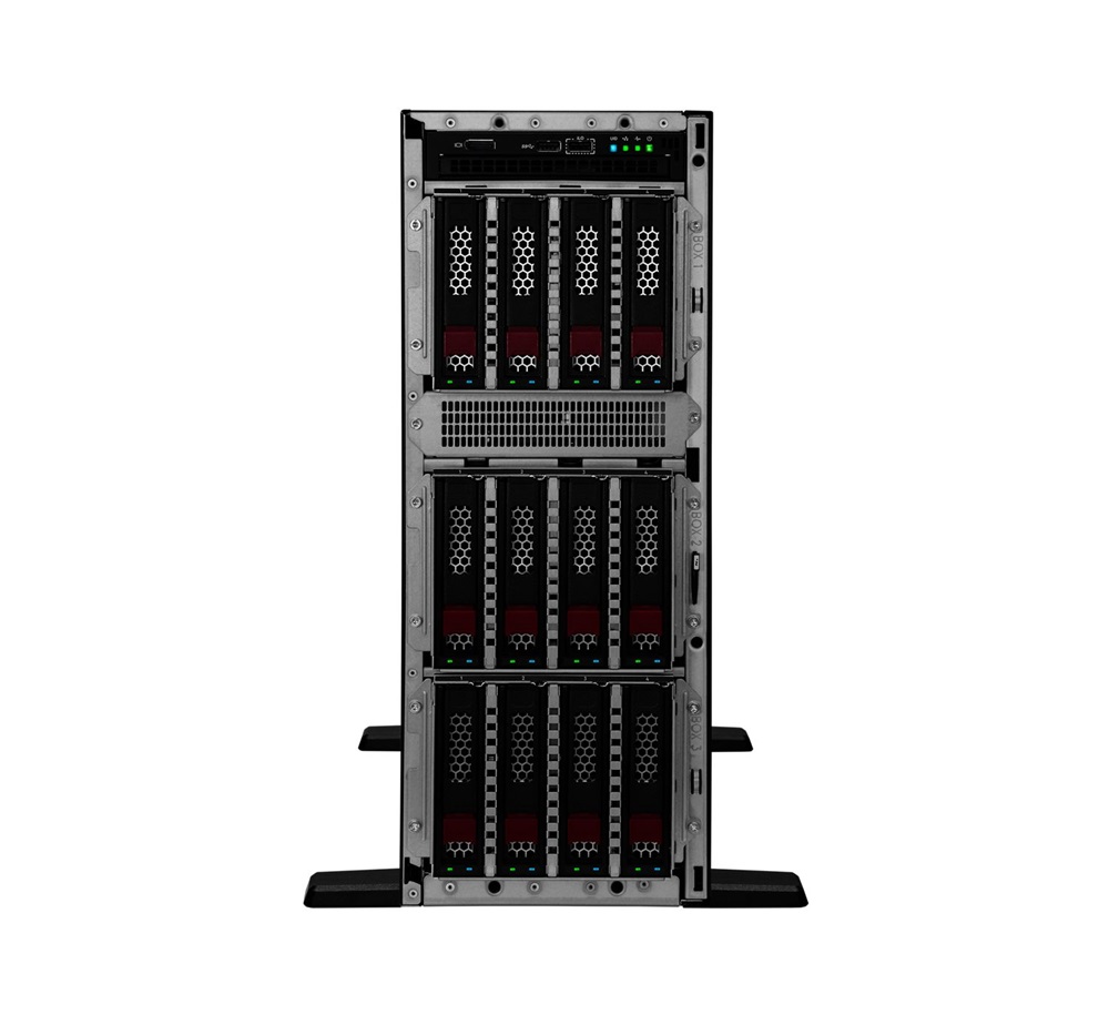 HPE P77233-425 ProLiant ML350 Gen11 4514Y 2.0GHz 16c 1P 64GB-R 8SFF MR408i-o 2x2.4TB HDD 2x1000W PS EU Server