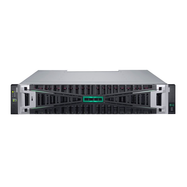 HPE P79245-B25 MSA 2070 SFF 2x32Gb FC 4-port Controller 12x1.92TB SSD 4x32Gb SFP FC XCVR 23TB Storage Array